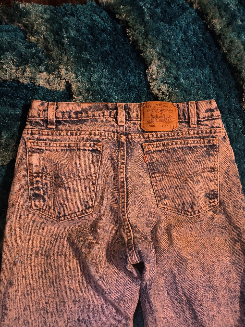 Vintage 80s Levi's Acid Wash Relaxed Jeans